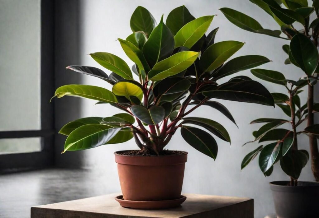 Rubber Plant (Ficus Elastica)