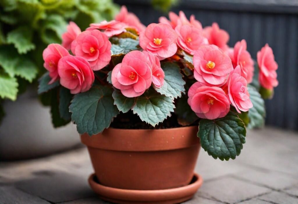 Summer plants Begonia